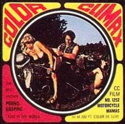 Color Climax Film 1252 - Motorcycle Mamas compressed poster
