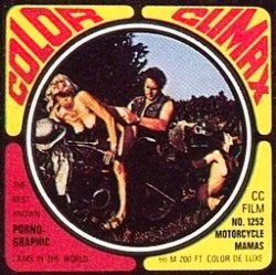 Color Climax Film Motorcycle Mamas loop poster