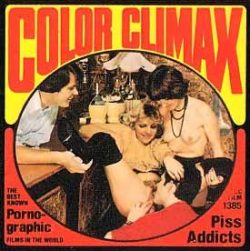 Color Climax Film Addicts loop poster