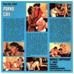 Color Climax Film 1453 Porno Cafe back box