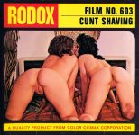 Rodox Film 603 Cunt Shaving first box front