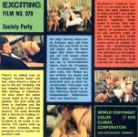 Exciting Film 970 Society Party back box