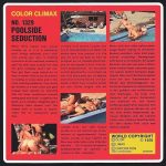 Color Climax Film Poolside Seduction back poster