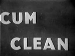 Climax Films Cum Clean loop poster