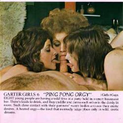 Garter Girls Ping Pong Orgy loop poster