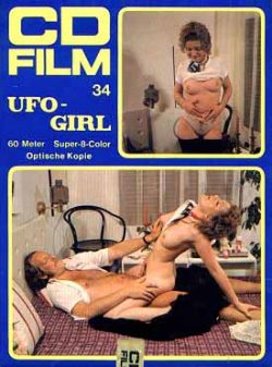 CD Film Ufo Girl loop poster
