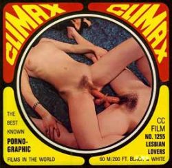 Color Climax Film Lesbian Lovers loop poster
