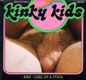 KK 6 Girl In A Pool compressed poster