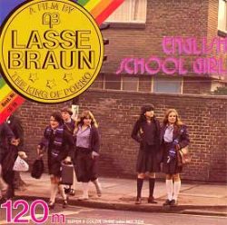 Lasse Braun Film English Schoolgirl loop poster