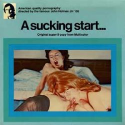 John Holmes Production 106 A Sucking Start small poster