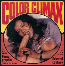 Color Climax Film Oriental Ecstasy loop poster