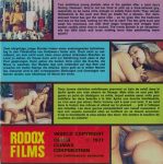 Rodox Film 668 Hollywood Orgy back
