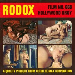 Rodox Film 668 Hollywood Orgy poster