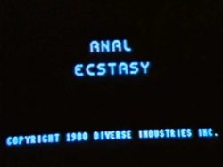 Diverse Industries Anal Ecstasy title screen