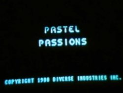 Diverse Industries Pastel Passions title screen