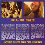 Lasse Braun Film 309 - Ulla The Swede back poster
