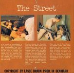 Lasse Braun Film The Street back poster