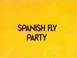 Pussycat Film Spanish Fly Party poster
