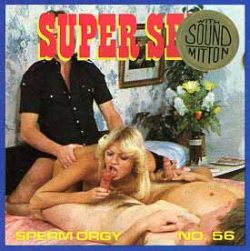 Super Sex Film Sperm Orgy loop poster