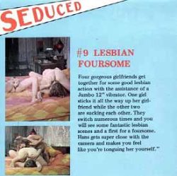 Seduced Lesbian Foursome loop poster