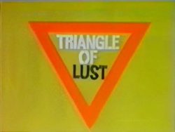 Karl Ordinez Triangle Of Lust poster