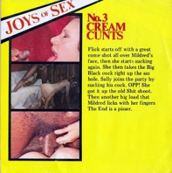 Joy of Sex 3 Cream Cunts small poster