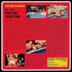 Color Climax Film 1329 Poolside Seduction box back