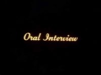 Diamond Collection Oral Interview title screen