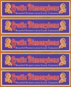 Erotic Dimensions standard poster