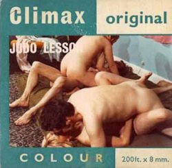 Climax Original Film Judo Lesson loop poster