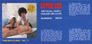 Super Sex Film 7 The Sex Clinic catalogue