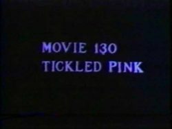 Tao Productions loop 130 Tickled Pink poster