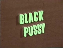 Black Pussy title screen