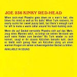 Joys Of Erotica Kinky Red Head back