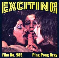 Exciting Film Ping Pong Orgy loop poster
