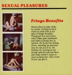 Sexual Pleasures Fringe Benefits big poster