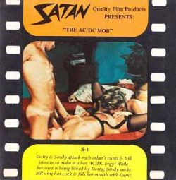 Satan Ac Dc Mob loop poster