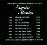 Esquire Movies XS6  Au Pair Girls Randi first box back