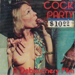 Debauchery 1 Cock Party second film poster
