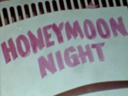 Harrison Marks Honeymoon Night poster