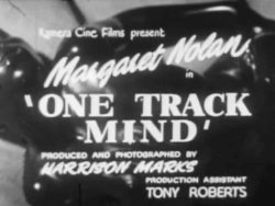 Harrison Marks One Track Mind title screen