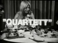 Quartet black and white title screen