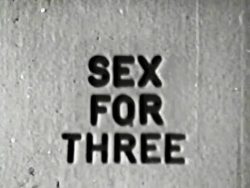 Climax Films Sex For Three loop poster