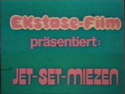 Ekstase Film Jet Set Miezen title screen