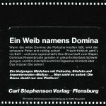 Carl Stephenson Verlag Ein Weib Namens Domina back