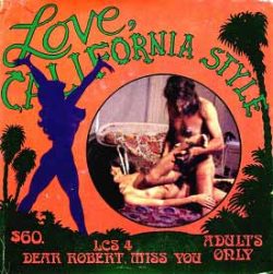Love California Style Dear Robert Miss You loop poster