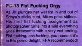 Porno Classics 13 - Fist Fucking Orgy description