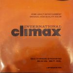 International Climax 1 - A Swingers New Years Party back poster