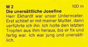 Starlight-Film 1602 - Die Unersättliche Josefine catalogue description