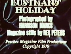 Peaches Film Bustmans Holiday title screen